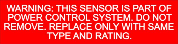 Sensor Control System